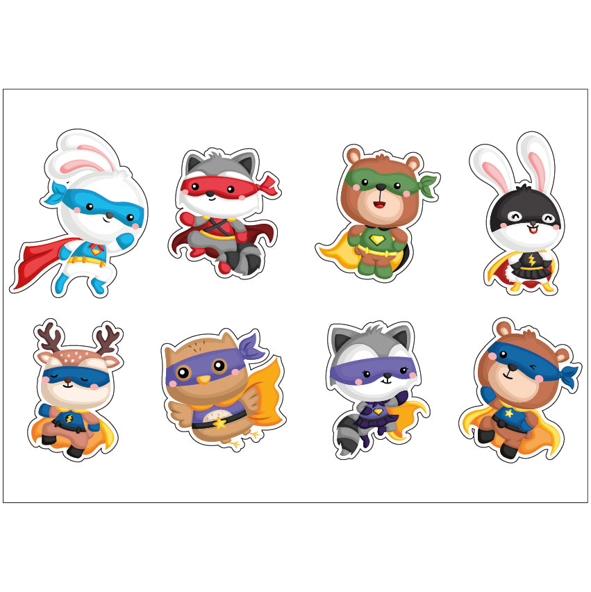 PS0201-300 Sticker Sheet Decal Racing Wall Self Adhesive Vinyl A4 Various Designs Available