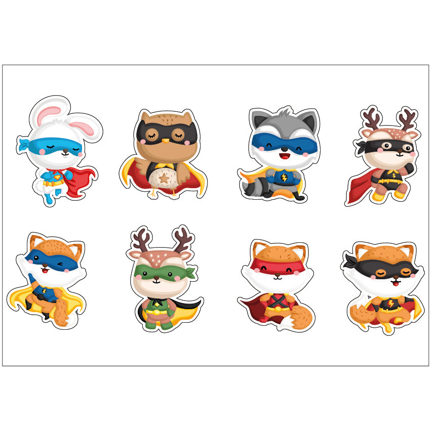 PS0201-300 Sticker Sheet Decal Racing Wall Self Adhesive Vinyl A4 Various Designs Available