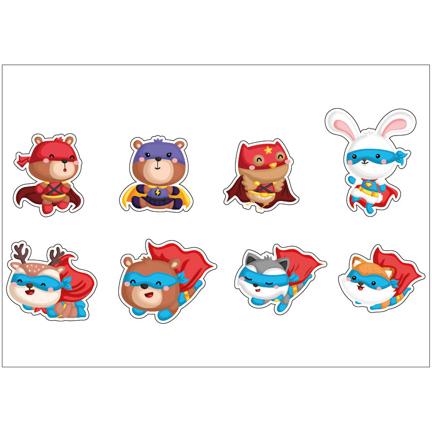 PS0201-300 Sticker Sheet Decal Racing Wall Self Adhesive Vinyl A4 Various Designs Available
