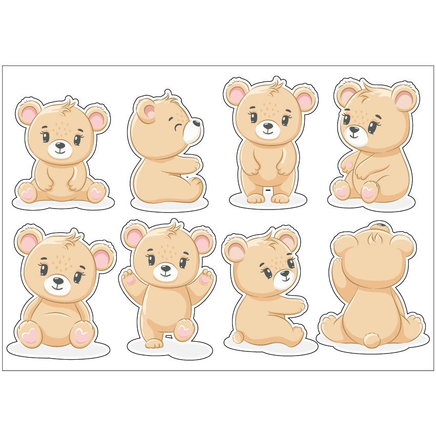 PS0201-300 Sticker Sheet Decal Racing Wall Self Adhesive Vinyl A4 Various Designs Available