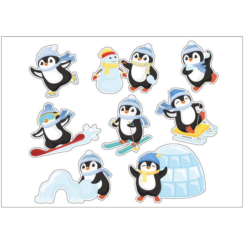 PS0301-400 Sticker Sheet Decal Mask Wall Self Adhesive Vinyl A4 Various Designs Available