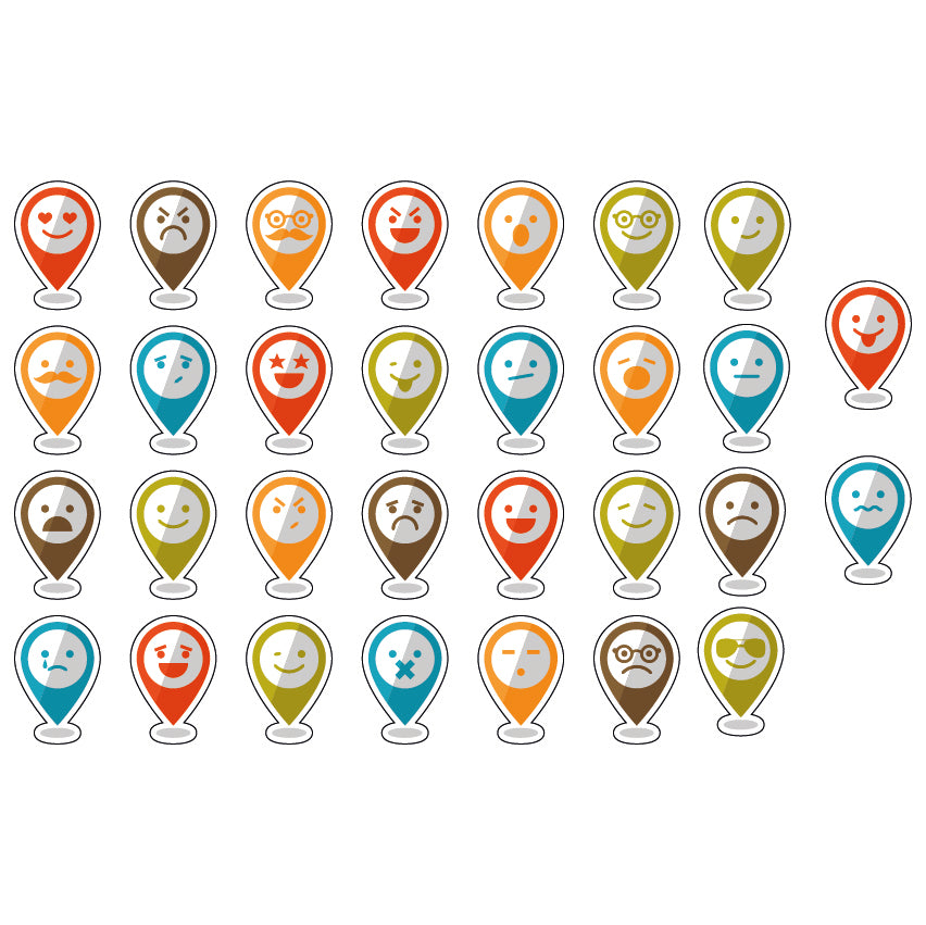 PS0301-400 Sticker Sheet Decal Mask Wall Self Adhesive Vinyl A4 Various Designs Available