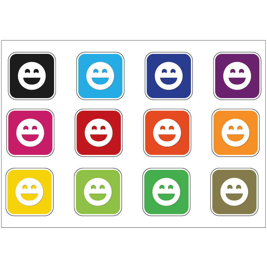 PS0301-400 Sticker Sheet Decal Mask Wall Self Adhesive Vinyl A4 Various Designs Available