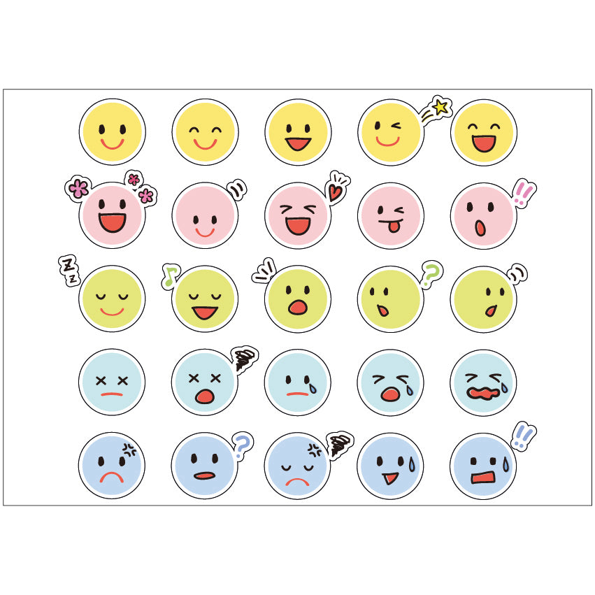 PS0301-400 Sticker Sheet Decal Mask Wall Self Adhesive Vinyl A4 Various Designs Available