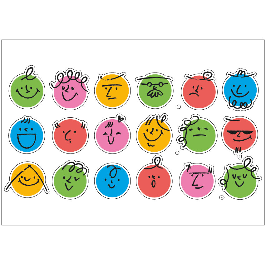 PS0301-400 Sticker Sheet Decal Mask Wall Self Adhesive Vinyl A4 Various Designs Available