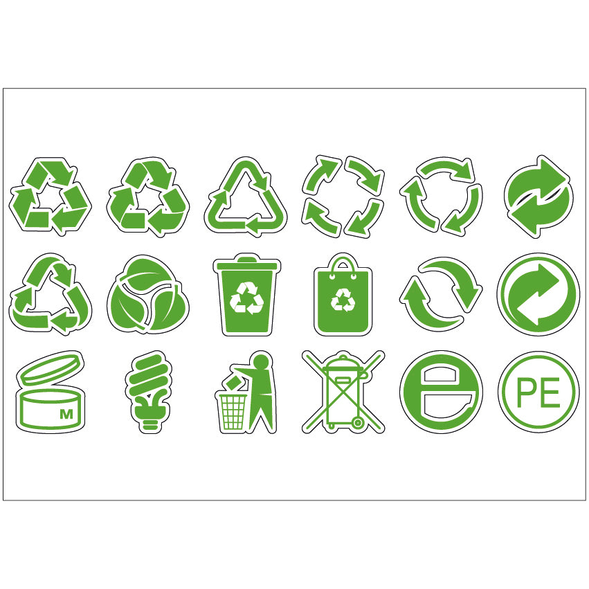 PS0301-400 Sticker Sheet Decal Mask Wall Self Adhesive Vinyl A4 Various Designs Available