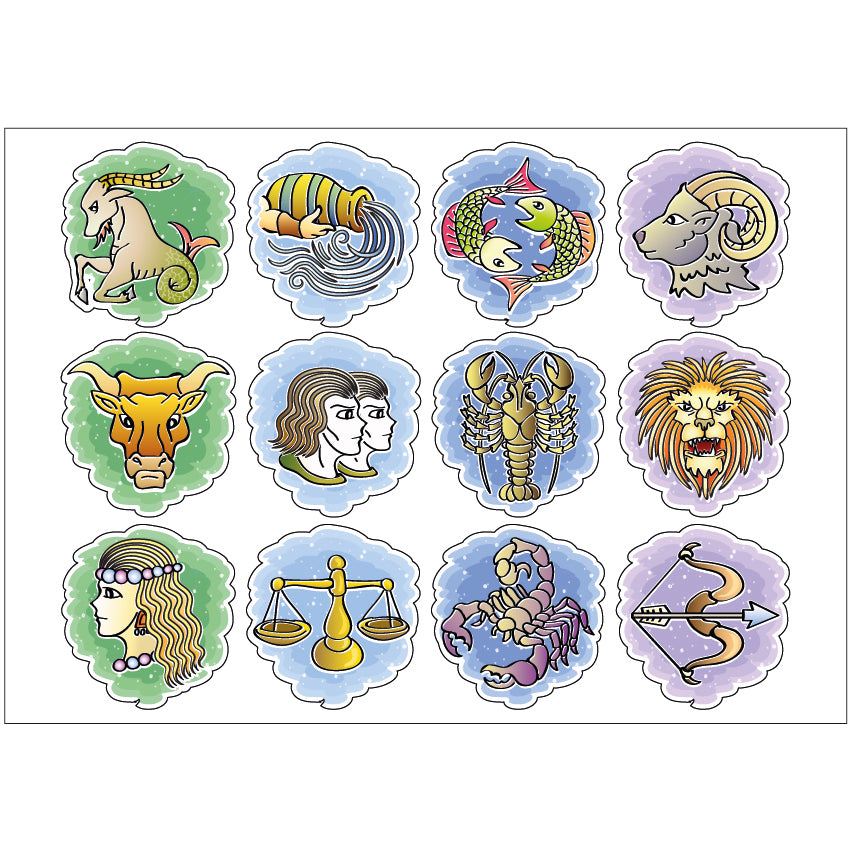 PS0301-400 Sticker Sheet Decal Mask Wall Self Adhesive Vinyl A4 Various Designs Available
