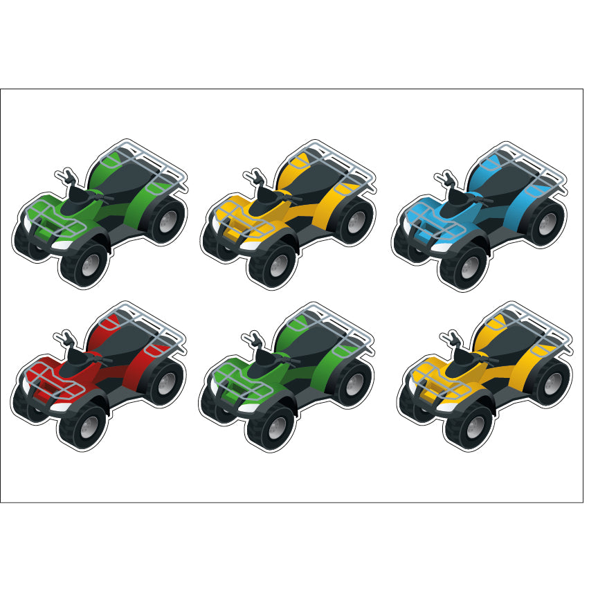 PS0301-400 Sticker Sheet Decal Mask Wall Self Adhesive Vinyl A4 Various Designs Available