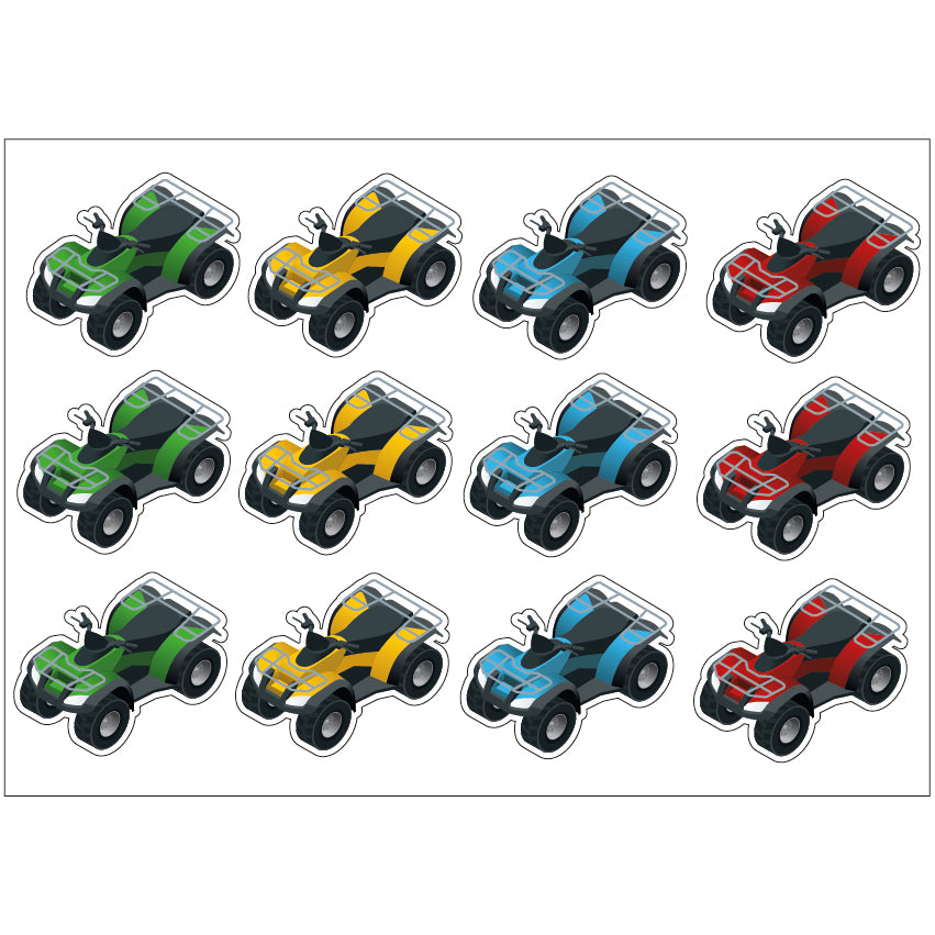 PS0301-400 Sticker Sheet Decal Mask Wall Self Adhesive Vinyl A4 Various Designs Available