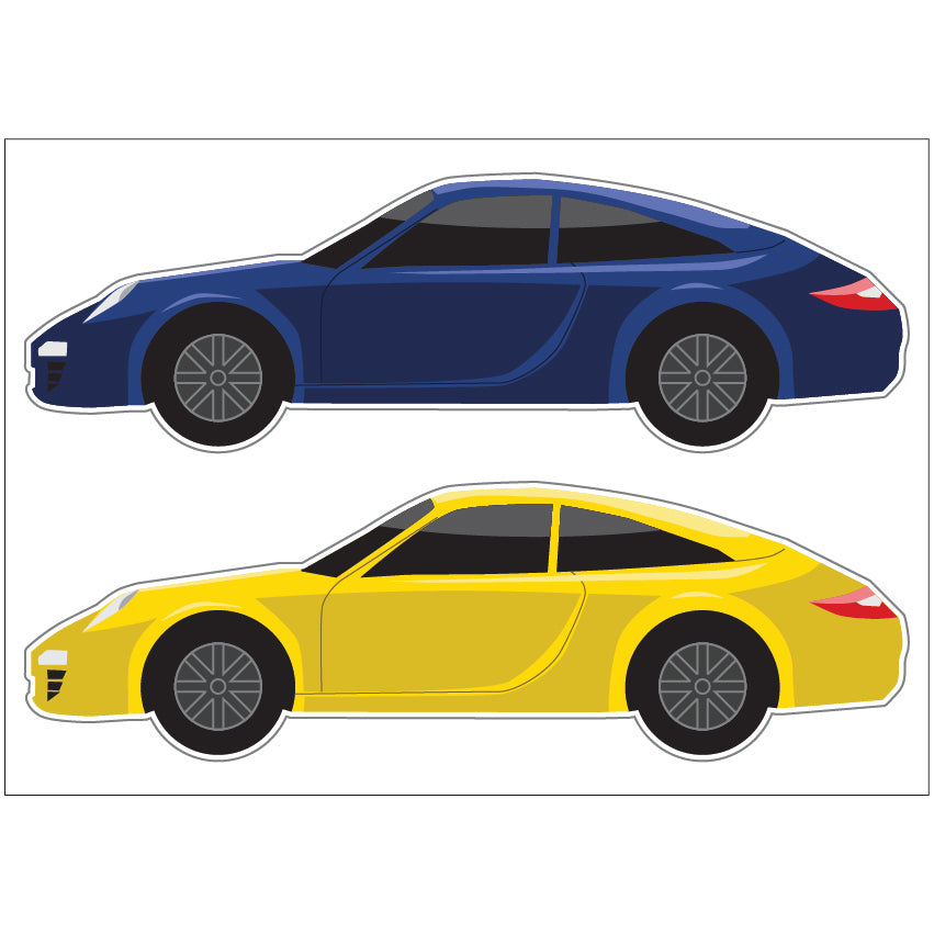 PS0301-400 Sticker Sheet Decal Mask Wall Self Adhesive Vinyl A4 Various Designs Available
