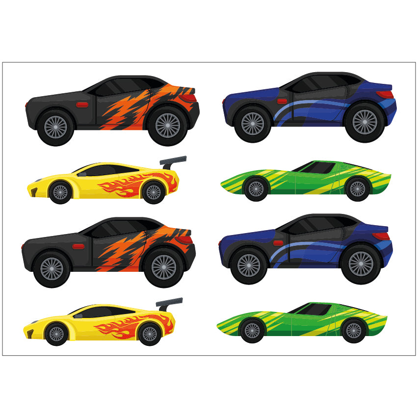 PS0301-400 Sticker Sheet Decal Mask Wall Self Adhesive Vinyl A4 Various Designs Available