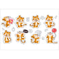 PS0001-100 Stickers Sheets Decals Butterflies Wall Self Adhesive Vinyl A4 Various Designs Available