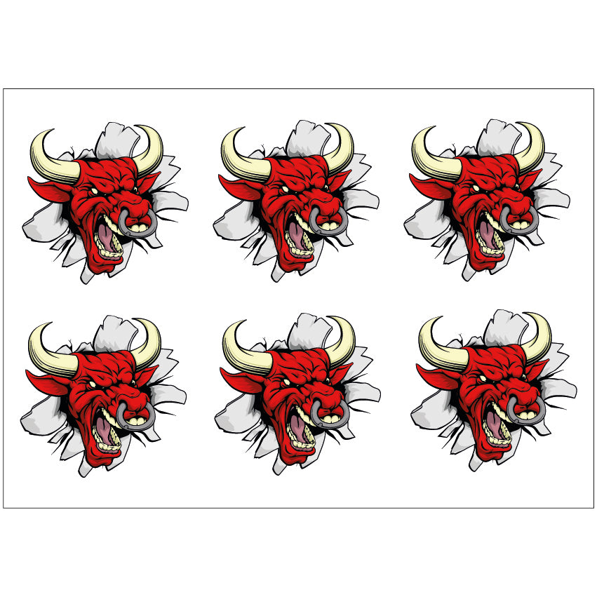 PS0301-400 Sticker Sheet Decal Mask Wall Self Adhesive Vinyl A4 Various Designs Available