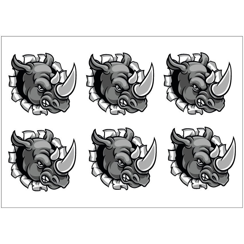PS0301-400 Sticker Sheet Decal Mask Wall Self Adhesive Vinyl A4 Various Designs Available