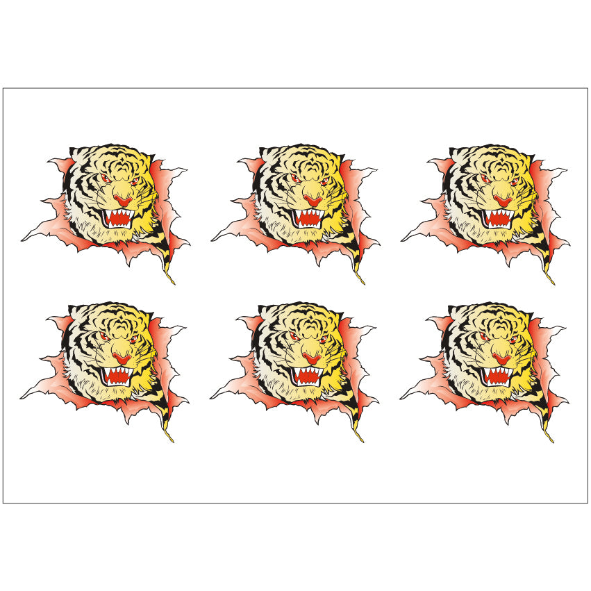 PS0301-400 Sticker Sheet Decal Mask Wall Self Adhesive Vinyl A4 Various Designs Available