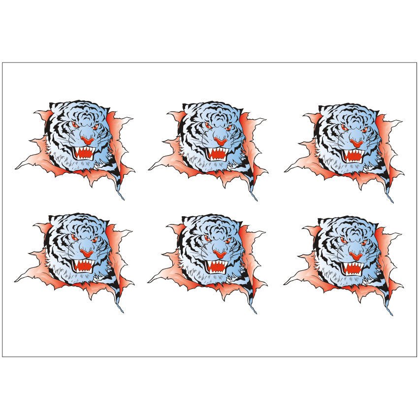 PS0301-400 Sticker Sheet Decal Mask Wall Self Adhesive Vinyl A4 Various Designs Available