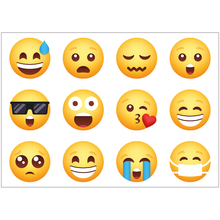 PS0301-400 Sticker Sheet Decal Mask Wall Self Adhesive Vinyl A4 Various Designs Available