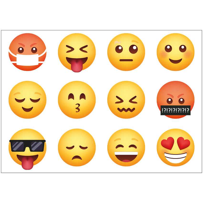 PS0301-400 Sticker Sheet Decal Mask Wall Self Adhesive Vinyl A4 Various Designs Available