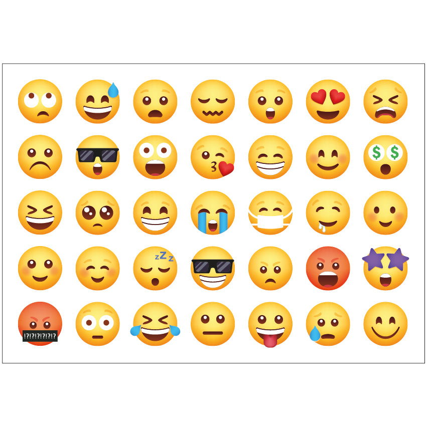 PS0301-400 Sticker Sheet Decal Mask Wall Self Adhesive Vinyl A4 Various Designs Available