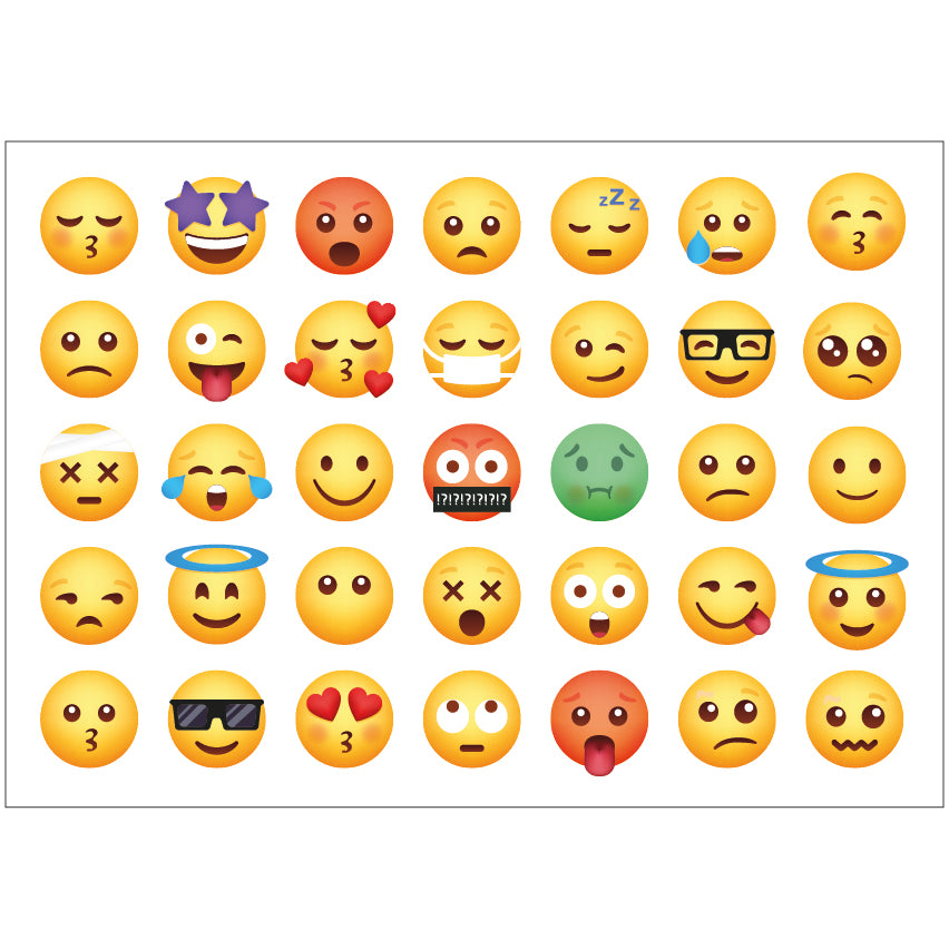 PS0301-400 Sticker Sheet Decal Mask Wall Self Adhesive Vinyl A4 Various Designs Available
