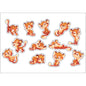 PS0001-100 Stickers Sheets Decals Butterflies Wall Self Adhesive Vinyl A4 Various Designs Available