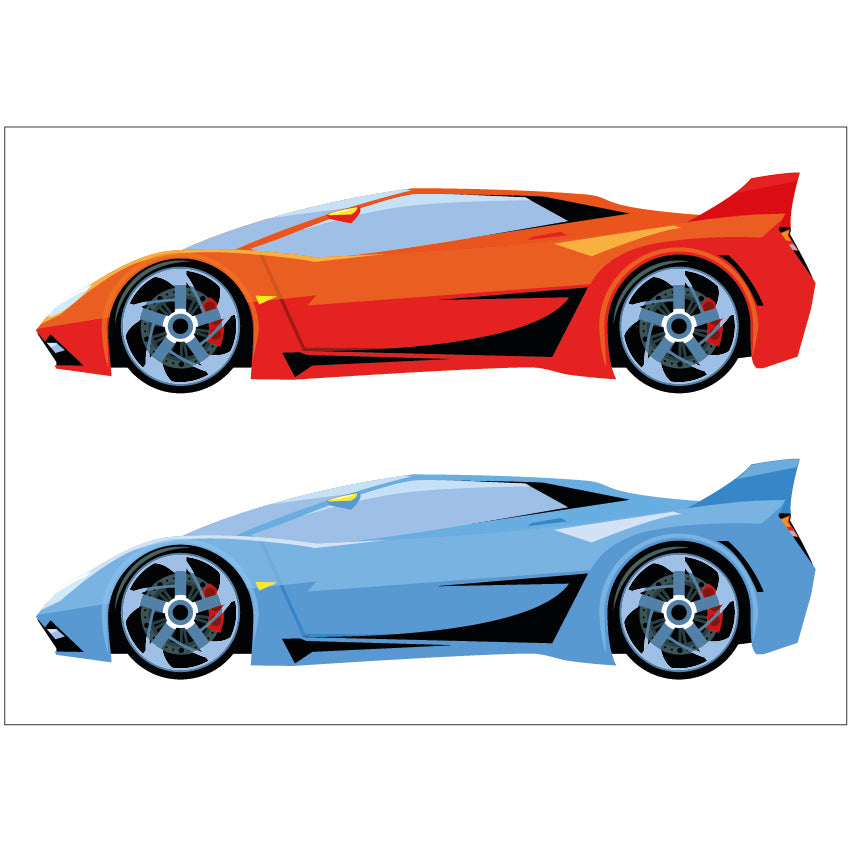 PS0301-400 Sticker Sheet Decal Mask Wall Self Adhesive Vinyl A4 Various Designs Available