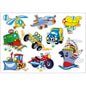 PS0001-100 Stickers Sheets Decals Butterflies Wall Self Adhesive Vinyl A4 Various Designs Available