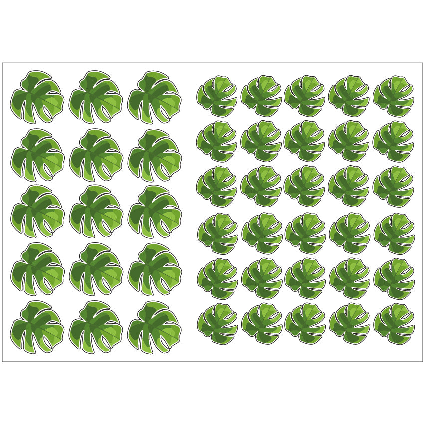 PS0401-500 Sticker Sheet Decal Flowers Wall Self Adhesive Vinyl A4 Various Designs Available