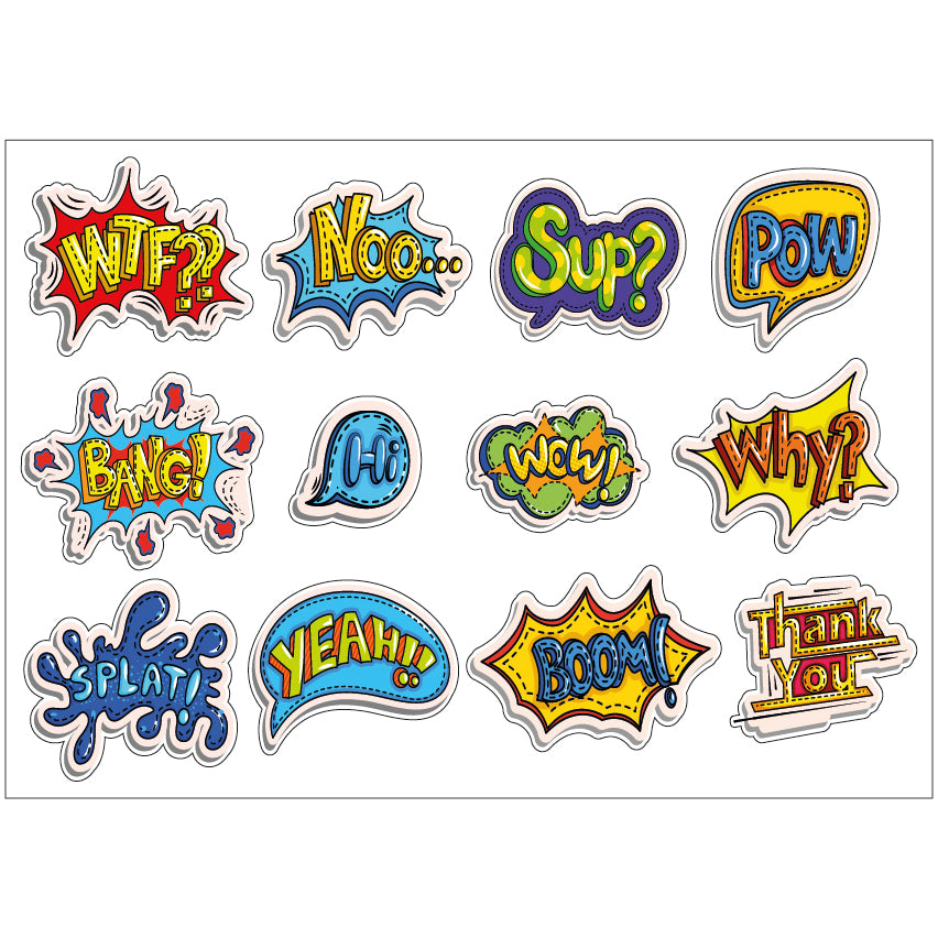 PS0401-500 Sticker Sheet Decal Flowers Wall Self Adhesive Vinyl A4 Various Designs Available