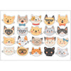 PS0001-100 Stickers Sheets Decals Butterflies Wall Self Adhesive Vinyl A4 Various Designs Available
