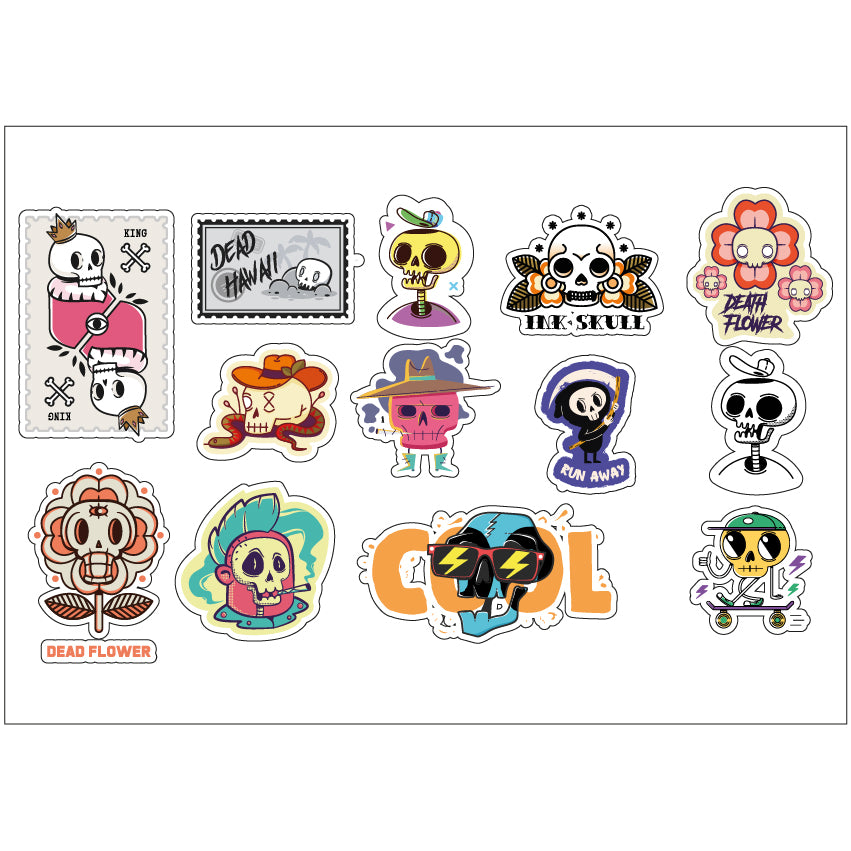 PS0001-100 Stickers Sheets Decals Butterflies Wall Self Adhesive Vinyl A4 Various Designs Available