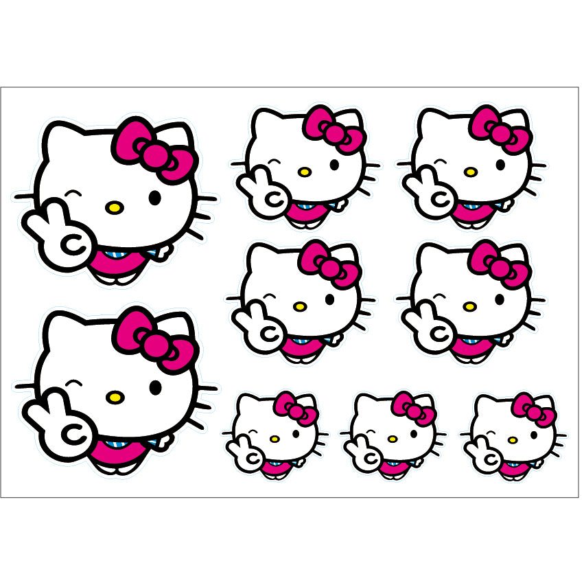 PS0401-500 Sticker Sheet Decal Flowers Wall Self Adhesive Vinyl A4 Various Designs Available