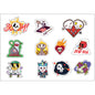 PS0001-100 Stickers Sheets Decals Butterflies Wall Self Adhesive Vinyl A4 Various Designs Available