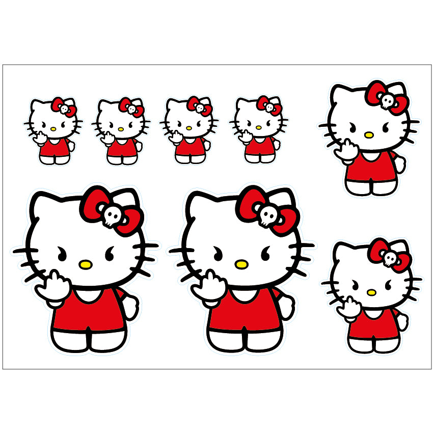 PS0401-500 Sticker Sheet Decal Flowers Wall Self Adhesive Vinyl A4 Various Designs Available