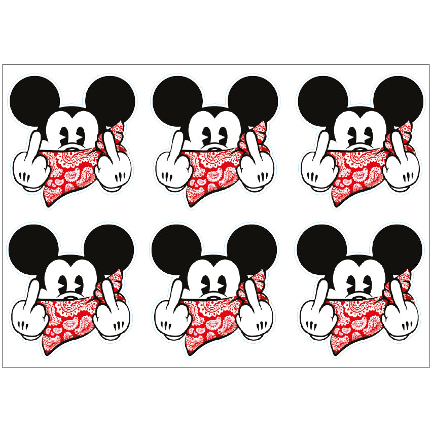 PS0401-500 Sticker Sheet Decal Flowers Wall Self Adhesive Vinyl A4 Various Designs Available