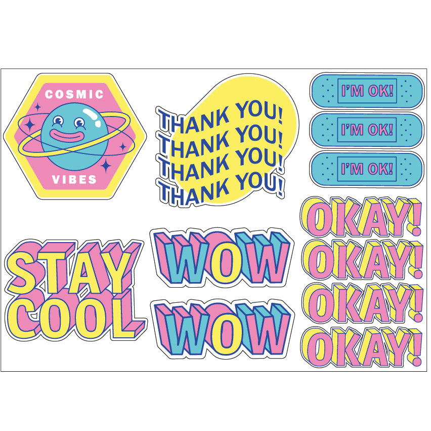 PS0001-100 Stickers Sheets Decals Butterflies Wall Self Adhesive Vinyl A4 Various Designs Available