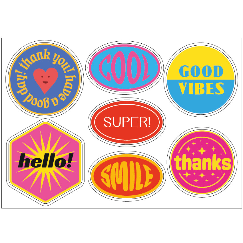 PS0001-100 Stickers Sheets Decals Butterflies Wall Self Adhesive Vinyl A4 Various Designs Available