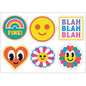 PS0001-100 Stickers Sheets Decals Butterflies Wall Self Adhesive Vinyl A4 Various Designs Available