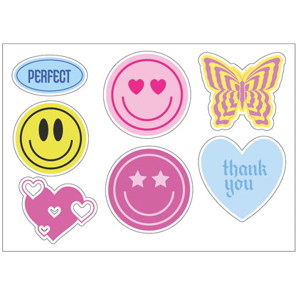 PS0001-100 Stickers Sheets Decals Butterflies Wall Self Adhesive Vinyl A4 Various Designs Available