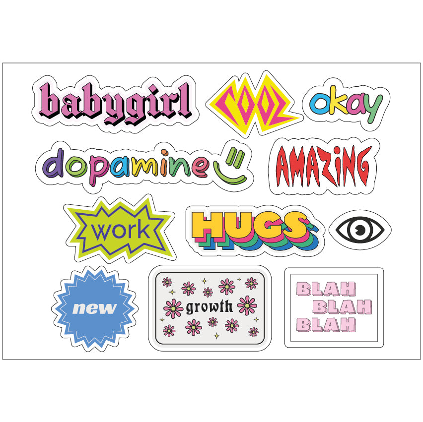 PS0001-100 Stickers Sheets Decals Butterflies Wall Self Adhesive Vinyl A4 Various Designs Available