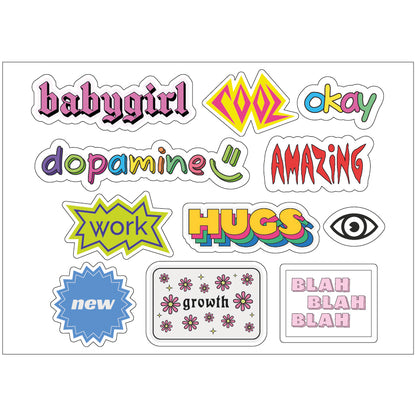 PS0001-100 Stickers Sheets Decals Butterflies Wall Self Adhesive Vinyl A4 Various Designs Available