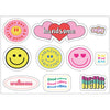 PS0001-100 Stickers Sheets Decals Butterflies Wall Self Adhesive Vinyl A4 Various Designs Available
