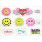 PS0001-100 Stickers Sheets Decals Butterflies Wall Self Adhesive Vinyl A4 Various Designs Available