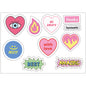 PS0001-100 Stickers Sheets Decals Butterflies Wall Self Adhesive Vinyl A4 Various Designs Available