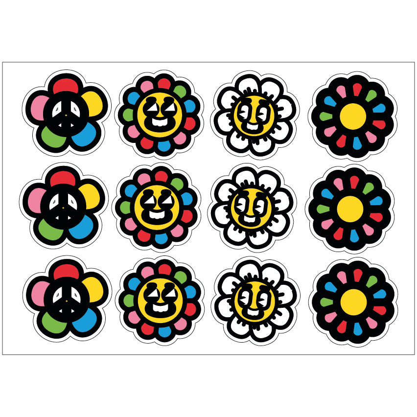 PS0001-100 Stickers Sheets Decals Butterflies Wall Self Adhesive Vinyl A4 Various Designs Available