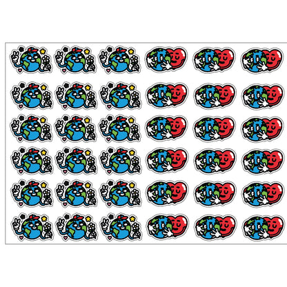 PS0001-100 Stickers Sheets Decals Butterflies Wall Self Adhesive Vinyl A4 Various Designs Available