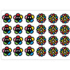 PS0001-100 Stickers Sheets Decals Butterflies Wall Self Adhesive Vinyl A4 Various Designs Available