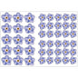 PS0001-100 Stickers Sheets Decals Butterflies Wall Self Adhesive Vinyl A4 Various Designs Available