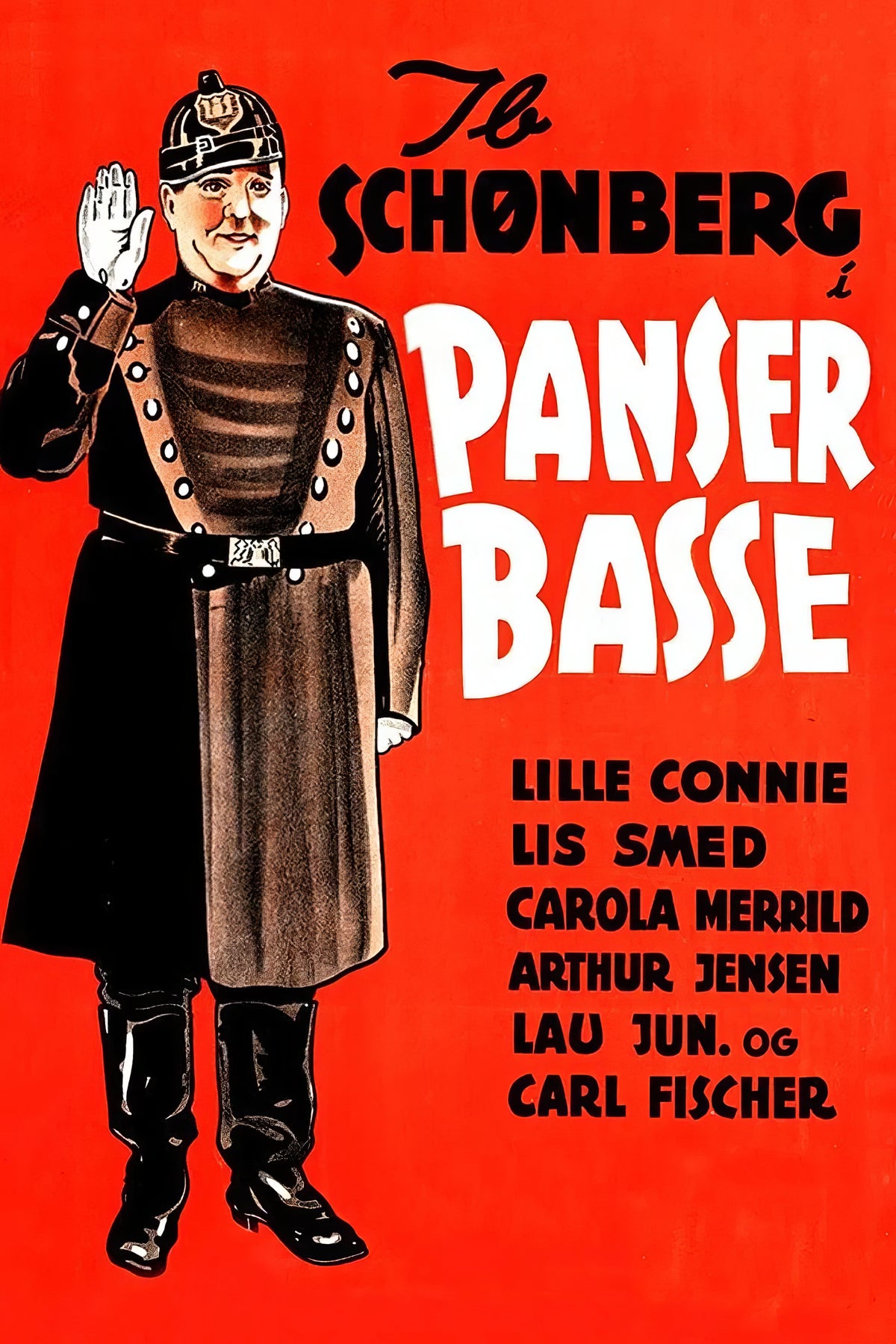 Panserbasse (1936) Film/Movie Premium Waterproof & Tear Resistant Posters