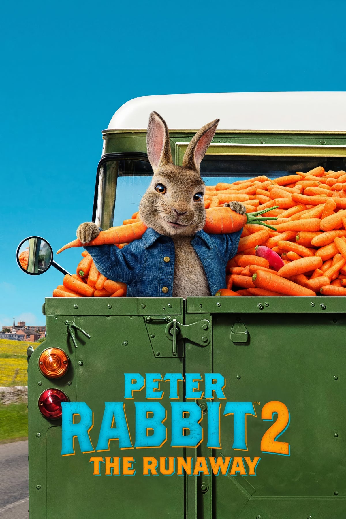 Peter Rabbit 2 The Runaway (2021) Film/Movie Premium Waterproof & Tear Resistant Posters